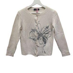 Piazza Sempione 100% Virgin Wool Cardigan Size 42 US Size 6